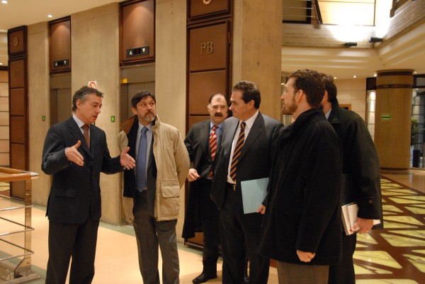 Iñigo Urkullu y el Embajador de Brasil 