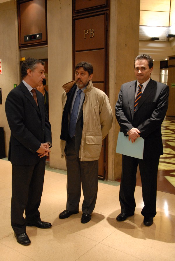 Iñigo Urkullu y el Embajador de Brasil 