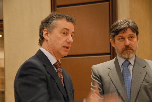 Iñigo Urkullu eta Paulo C. de Oliveira