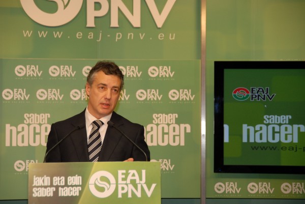 Reunión Iñigo Urkullu-Lehendakari López