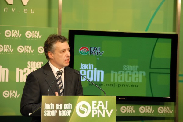 Reunión Iñigo Urkullu-Lehendakari López