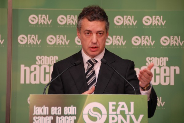 Reunión Iñigo Urkullu-Lehendakari López