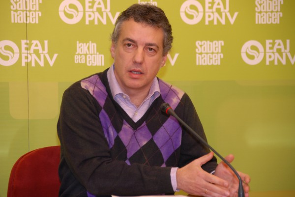 Iñigo Urkullu Prentsaurrekoan