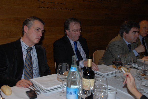 Iñigo Urkullu, Jose Mª Zalbidegoitia, Joseba Aurrekoetxea