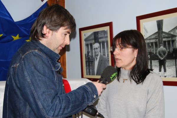 Rueda de prensa en San Juan de Luz