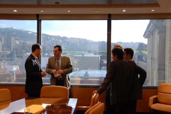 Rafael Anchia eta Iñigo Urkulluren arteko bilera