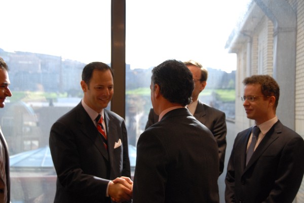 Rafael Anchia eta Iñigo Urkulluren arteko bilera