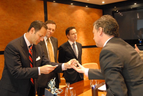 Rafael Anchia eta Iñigo Urkulluren arteko bilera