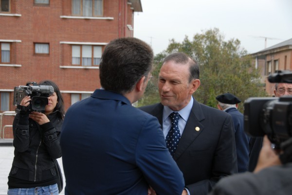 Getxon egin den Agirren Lehendakariari omenaldia