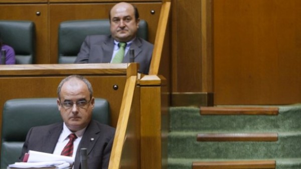 Egibar en el Parlamento