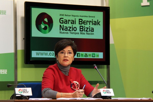 Belen Greaves, EAJren Aberri Kontseiluaren (EBB) Idazkaria da