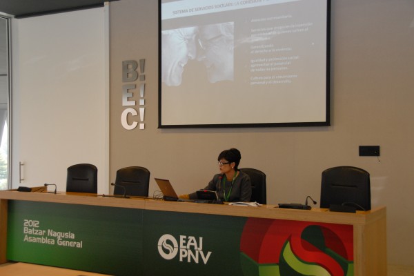 Batzar Nagusia EAJ-PNV Belen Greaves