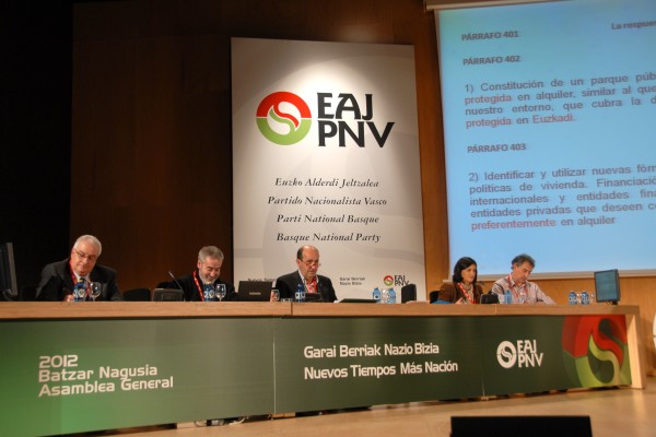 VI. Batzar Nagusia Garai Berriak Nazio Bizia EAJ-PNV