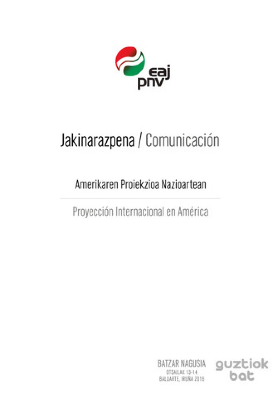 Comunicación. Proyección Internacional en América