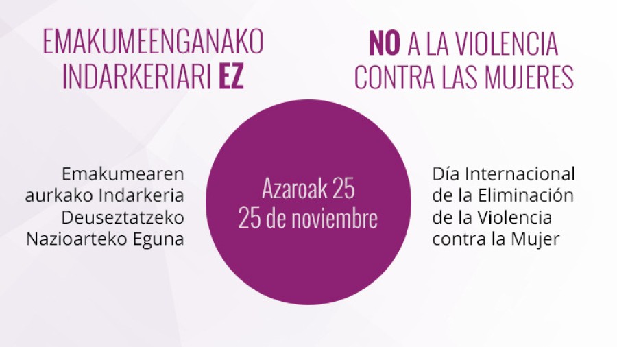 25 de noviembre: Día Internacional contra la violencia hacia las mujeres