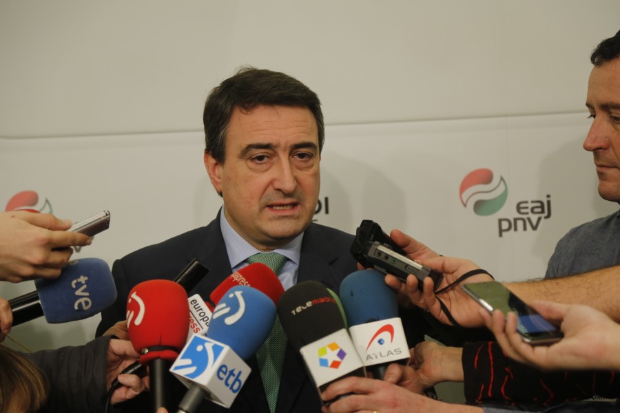 Aitor Esteban: “El PNV no ha puesto líneas rojas en ninguna negociación”