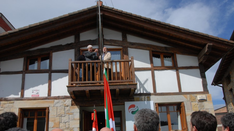 Acto político en Larrabetzu