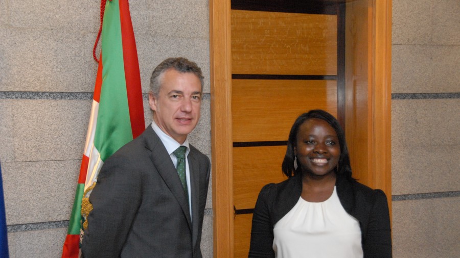 Iñigo Urkullu MAIB alderdiko ordezkaritzarekin