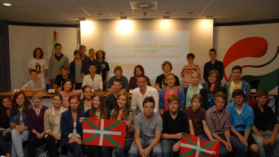 Jóvenes de Baviera en Sabin Etxea