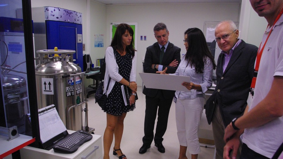 Iñigo Urkullu visita el CIC bioGUNE 