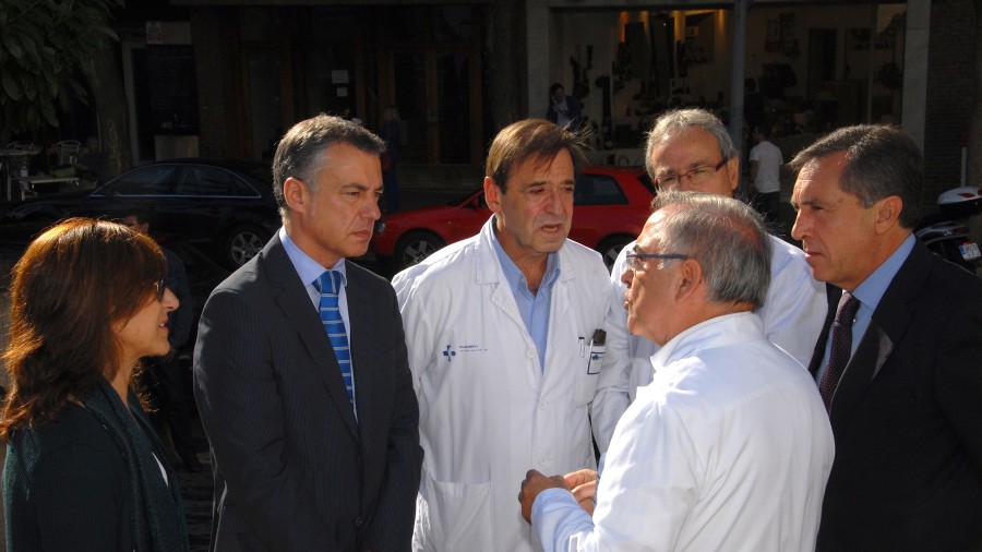 Iñigo Urkullu -Vitoria Gasteiz - Hospital Santiago