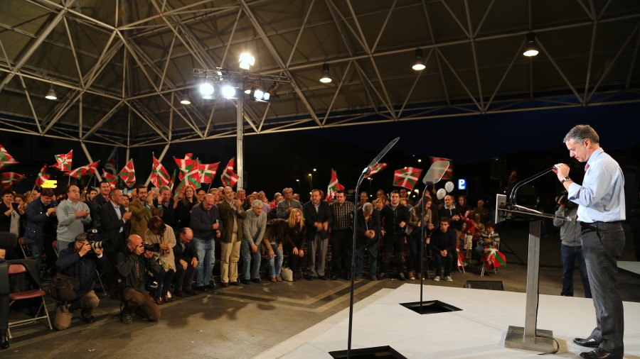 iñigo Urkullu - Mitin - Llodio 