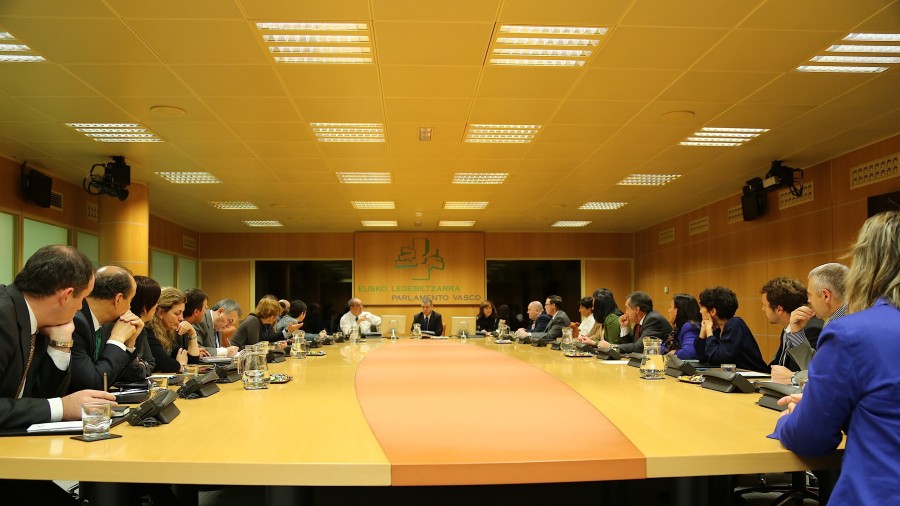 Constitución Parlamento Vasco