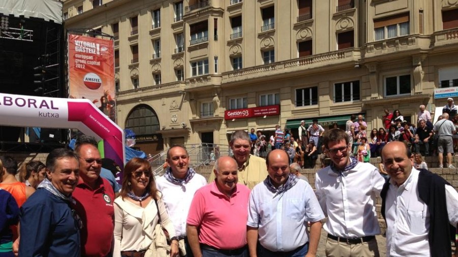 Andoni Ortuzar en Gasteiz 