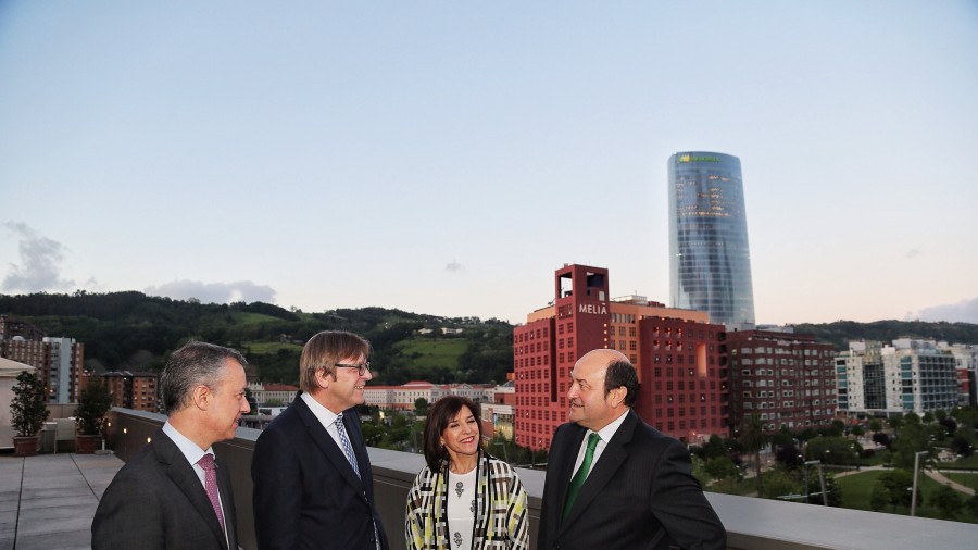 Encuentro con Guy Verhofstadt, candidato de ALDE Party
