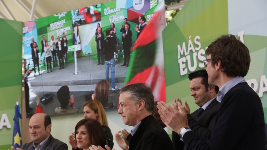 Urkullu renueva la apuesta de EAJ-PNV por el empleo