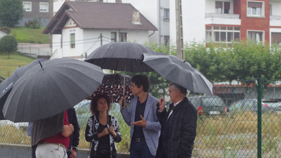 Recorrido y declaraciones Plentzia