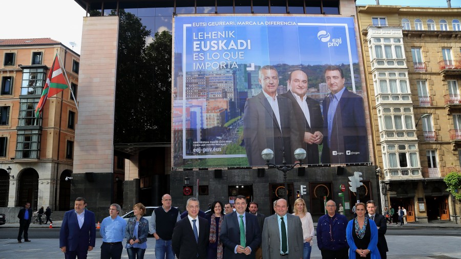 EAJ-PNVren goiburua E-26ko hauteskundeetarako 
