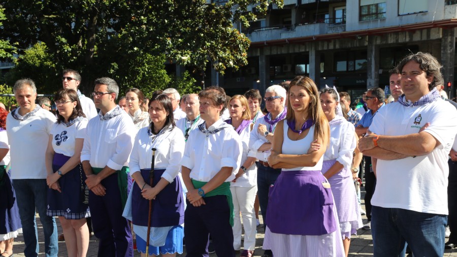 Itxaso Atutxa Santurtziko Karmengo prozezioan