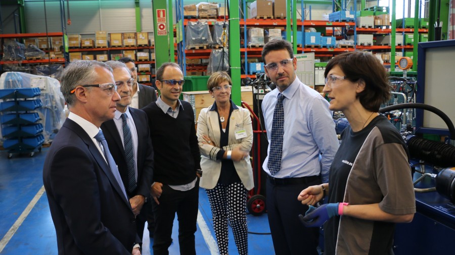 Iñigo Urkullu. Industria eta Berrikuntza Beasain