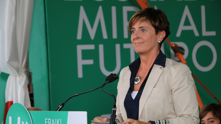 Iñigo Urkullu. Mitina. Arrasate