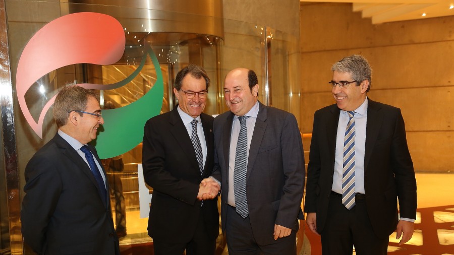 Andoni Ortuzar eta Artur Masen arteko batzarra