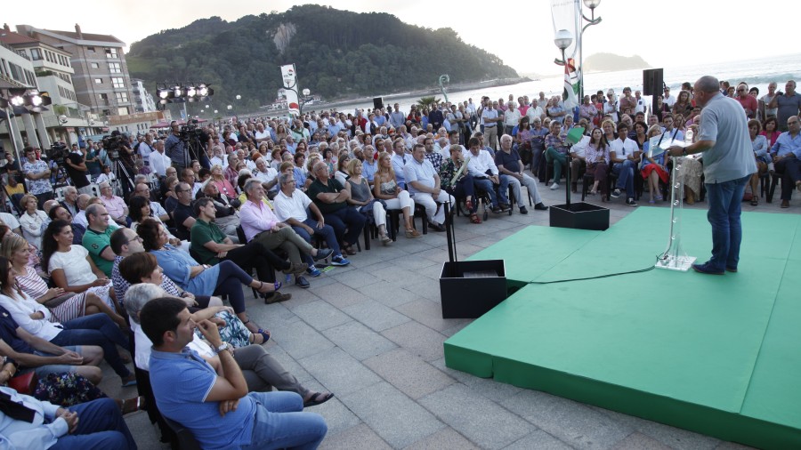 Aldi politikoaren hasiera Zarautzen - 2018 
