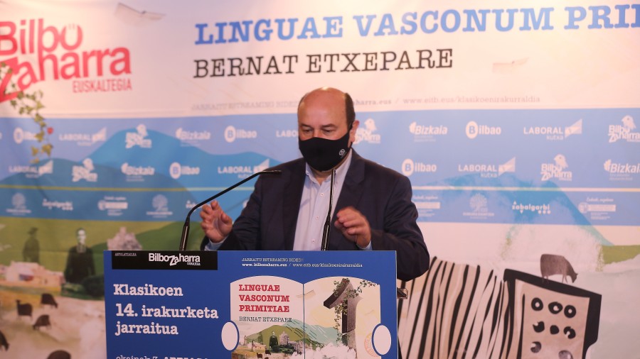 Klasikoen 14. irakurketa jarraitua: ‘Linguae Vasconum Primitiae’