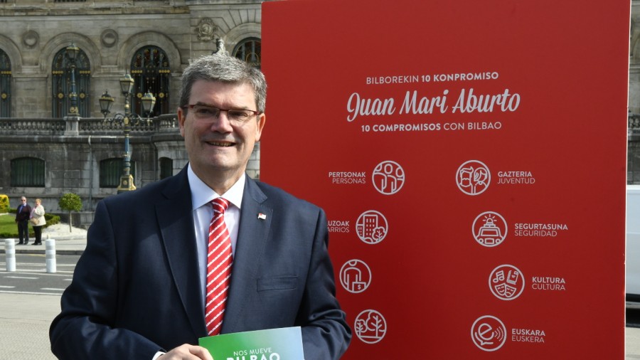 Juan Mari Aburto ha dado a conocer sus 10 compromisos para que Bilbao siga siendo una ciudad 10 Juan Mari Aburto ha dado a conocer sus 10 compromisos para que Bilbao siga siendo una ciudad 10
