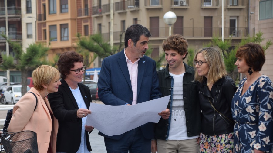 Eneko Goiak nazioarteko lehiaketa egitea proposatu du Sagueseko urbanizazioa diseinatzeko