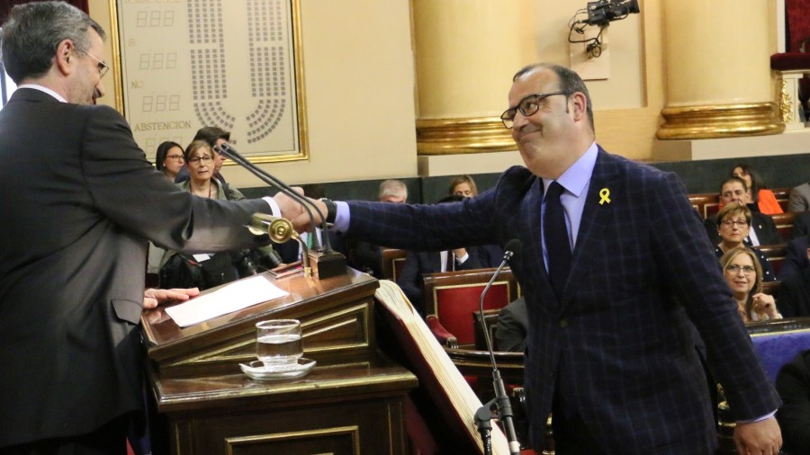 EAJ-PNV materializa su colaboración con Junts per Catalunya cediéndole un senador para mantener su Grupo Parlamentario