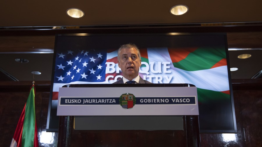 Lehendakariak eskerrak eman dizkio New Yorkeko euskal komunitateari, Euskadi Basque Countryren nazioartekotze-erronkarekin duen konpromisoagatik Lehendakariak eskerrak eman dizkio New Yorkeko euskal komunitateari, Euskadi Basque Countryren nazioartekotze-erronkarekin duen konpromisoagatik