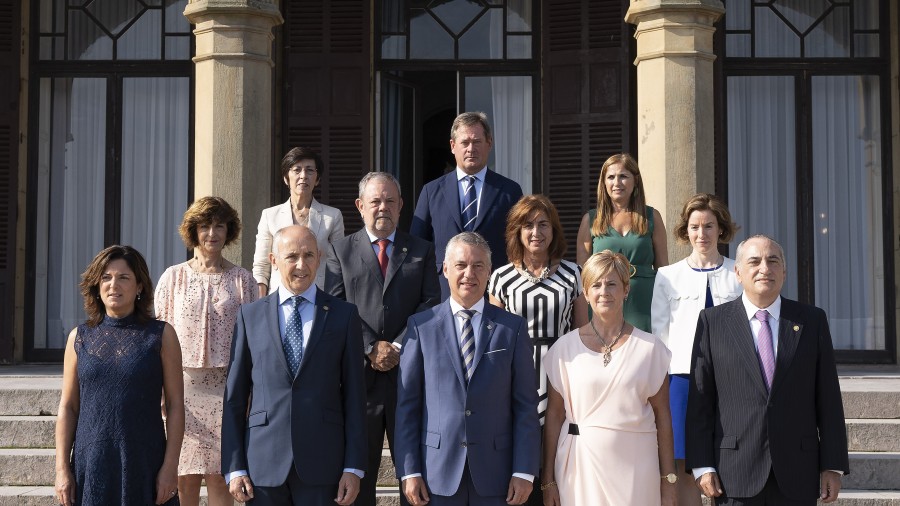 El Gobierno Vasco celebra el primer Consejo de Gobierno del curso político, en el Palacio Miramar