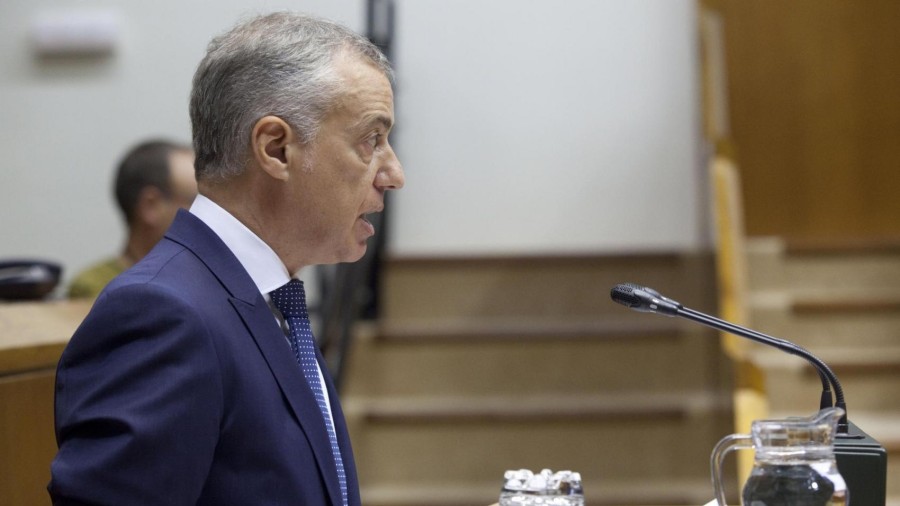Iñigo Urkullu Lehendakariak hiru Herrialde-erronka handi planteatu ditu: demografia, aldaketa klimatikoaren aurkako borroka eta transformazio teknologikoa