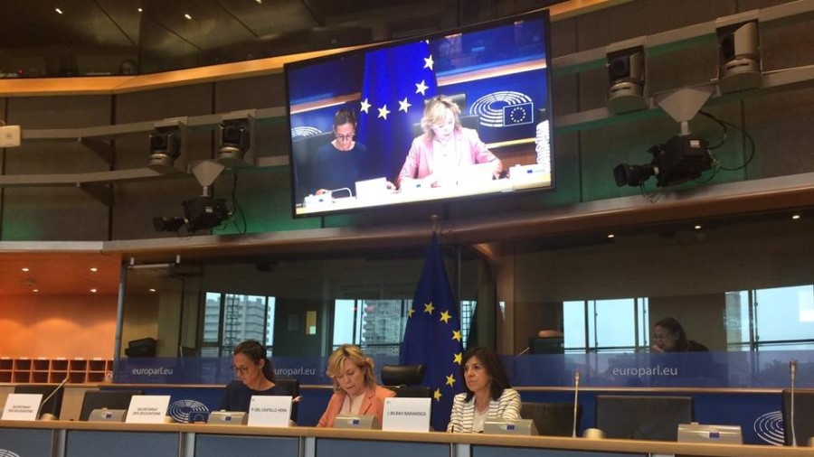 Izaskun Bilbao Barandica berrizendatu dute Europako Parlamentuaren ordezkari andetar komunitatearentzat 