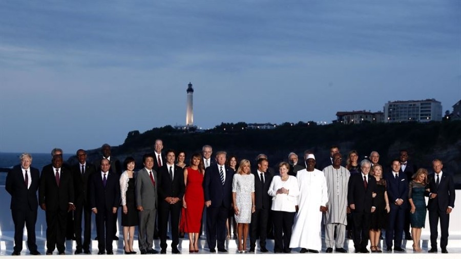 GZ-aren gailurra Miarritzen 