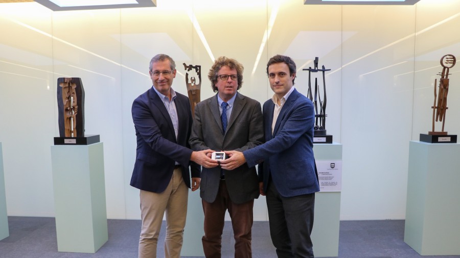 Markel Olano, Xabier Ezeizabarrena eta Jabier Larr Markel Olano, Xabier Ezeizabarrena eta Jabier Larr