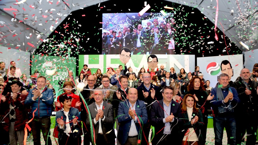 EAJ-PNV pide a vascas y vascos su voto para “ser más fuertes que nunca en Madrid, primera línea de defensa de Euskadi”