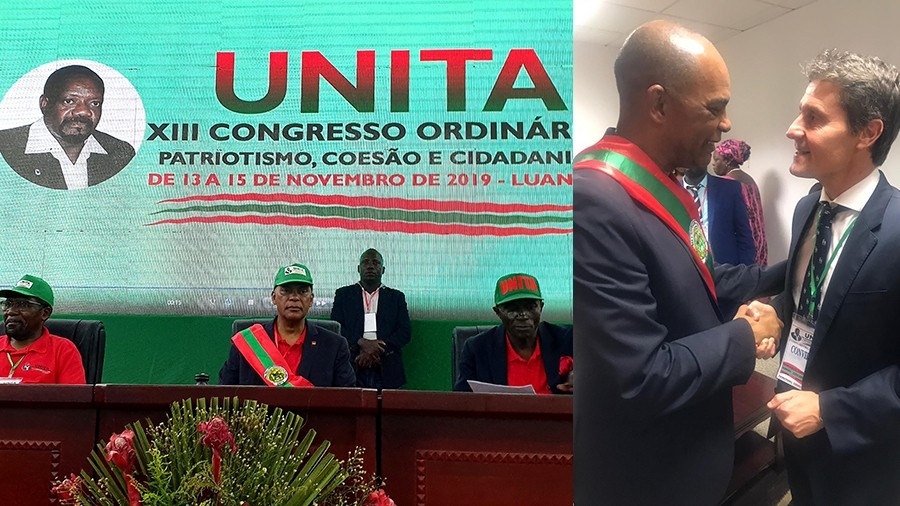 Mikel Burzakok Adalberto Costa Junior  zoriondu du UNITAko presidente izendatua izan ondoren eta EAJ-PNVren lankidetza eskaini dio Angolako alderdi politikoari