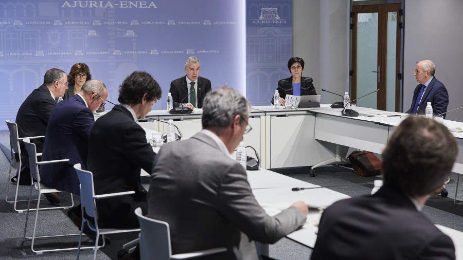Lehendakari Urkullu: “La serie acumulada de datos diarios confirma los indicadores positivos”